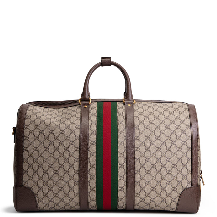 GUCCI GG Supreme Ophidia Duffle Bag - Large