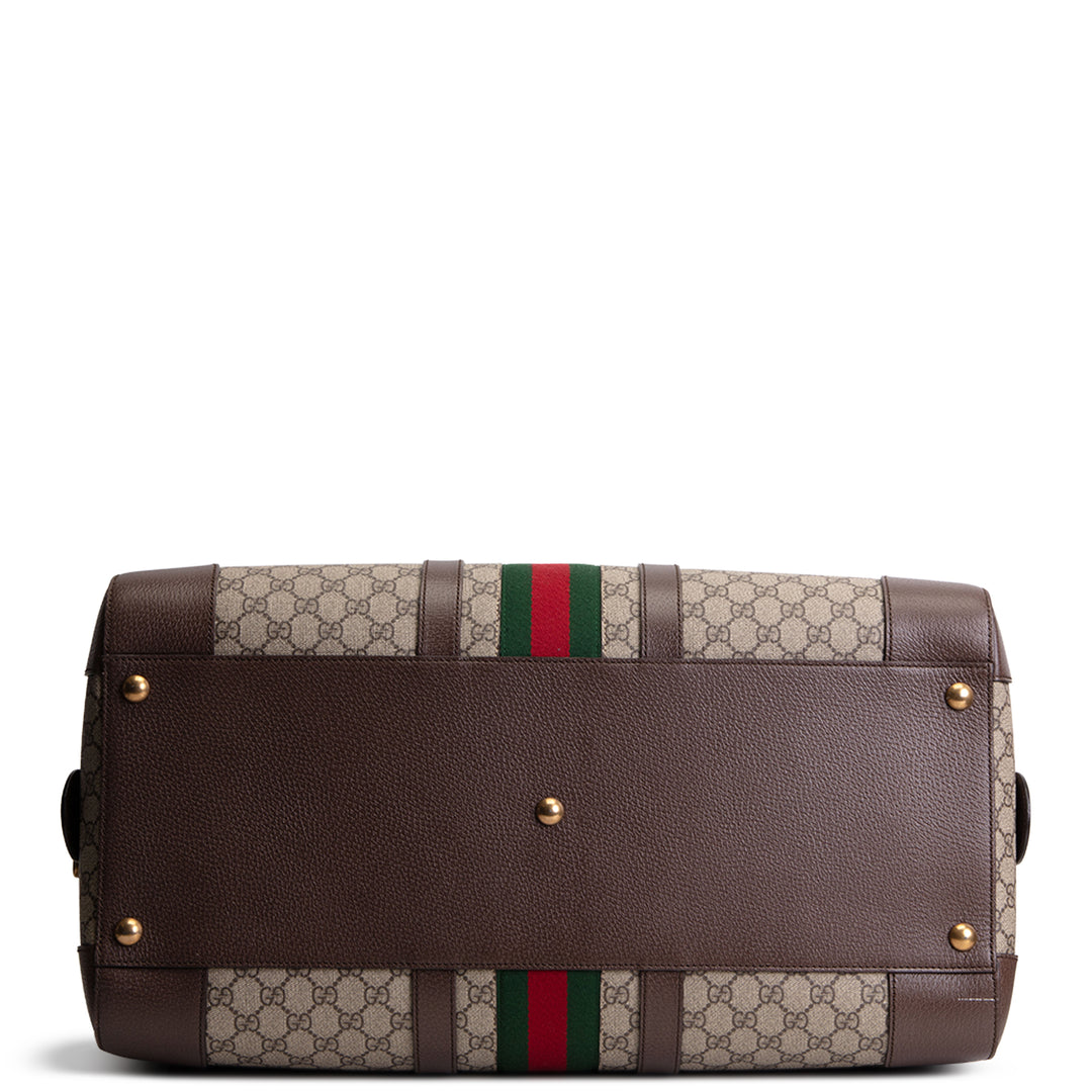 GUCCI GG Supreme Ophidia Duffle Bag - Large