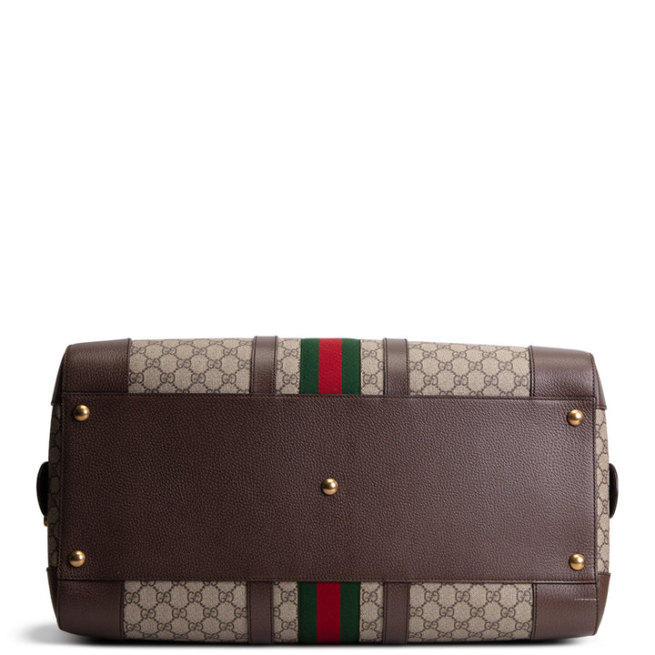 GUCCI GG Supreme Ophidia Duffle Bag - Large