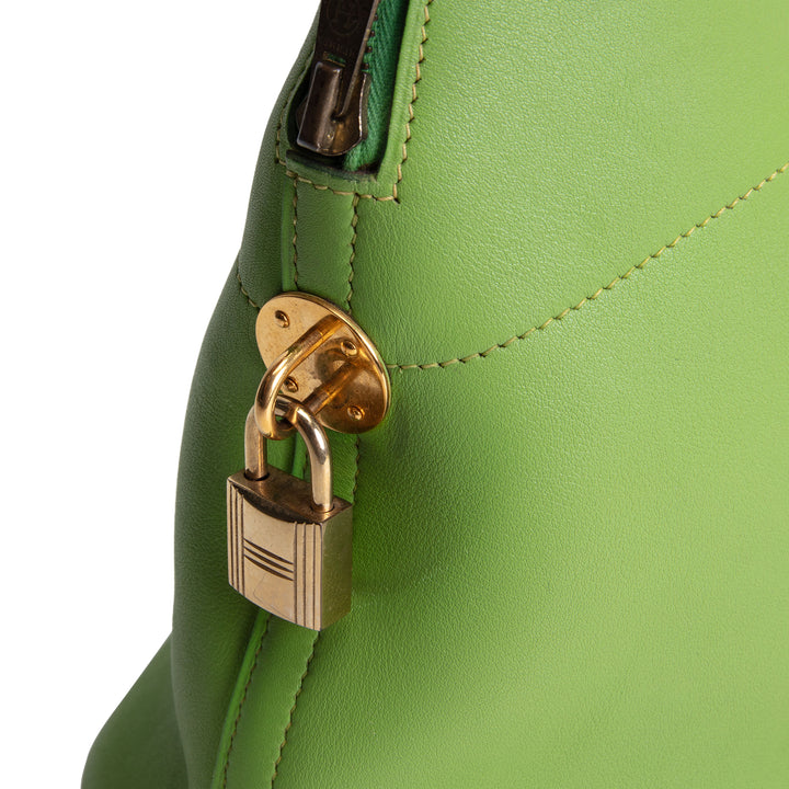 HERMES Vintage Gulliver Bolide 35 - Vert Cru