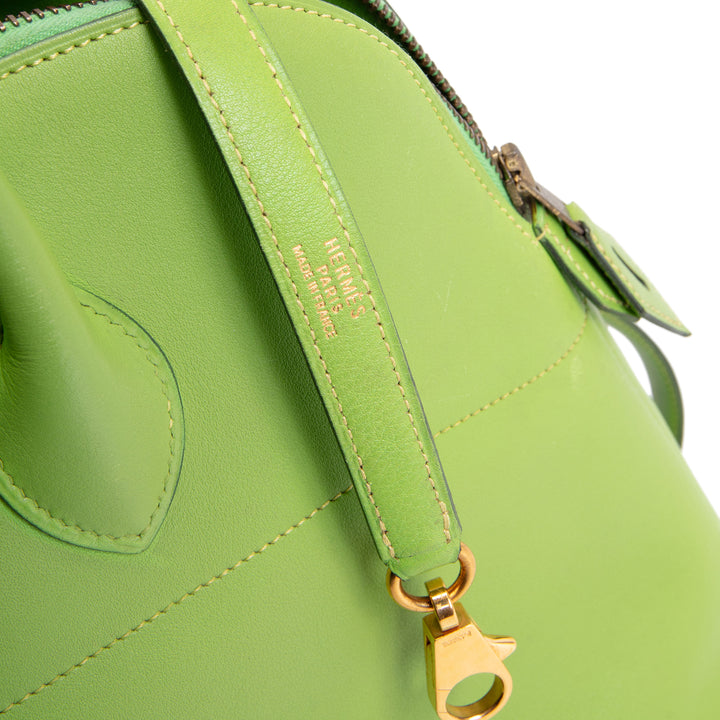 HERMES Vintage Gulliver Bolide 35 - Vert Cru