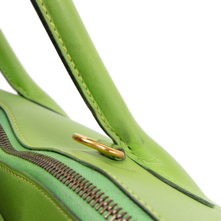 HERMES Vintage Gulliver Bolide 35 - Vert Cru