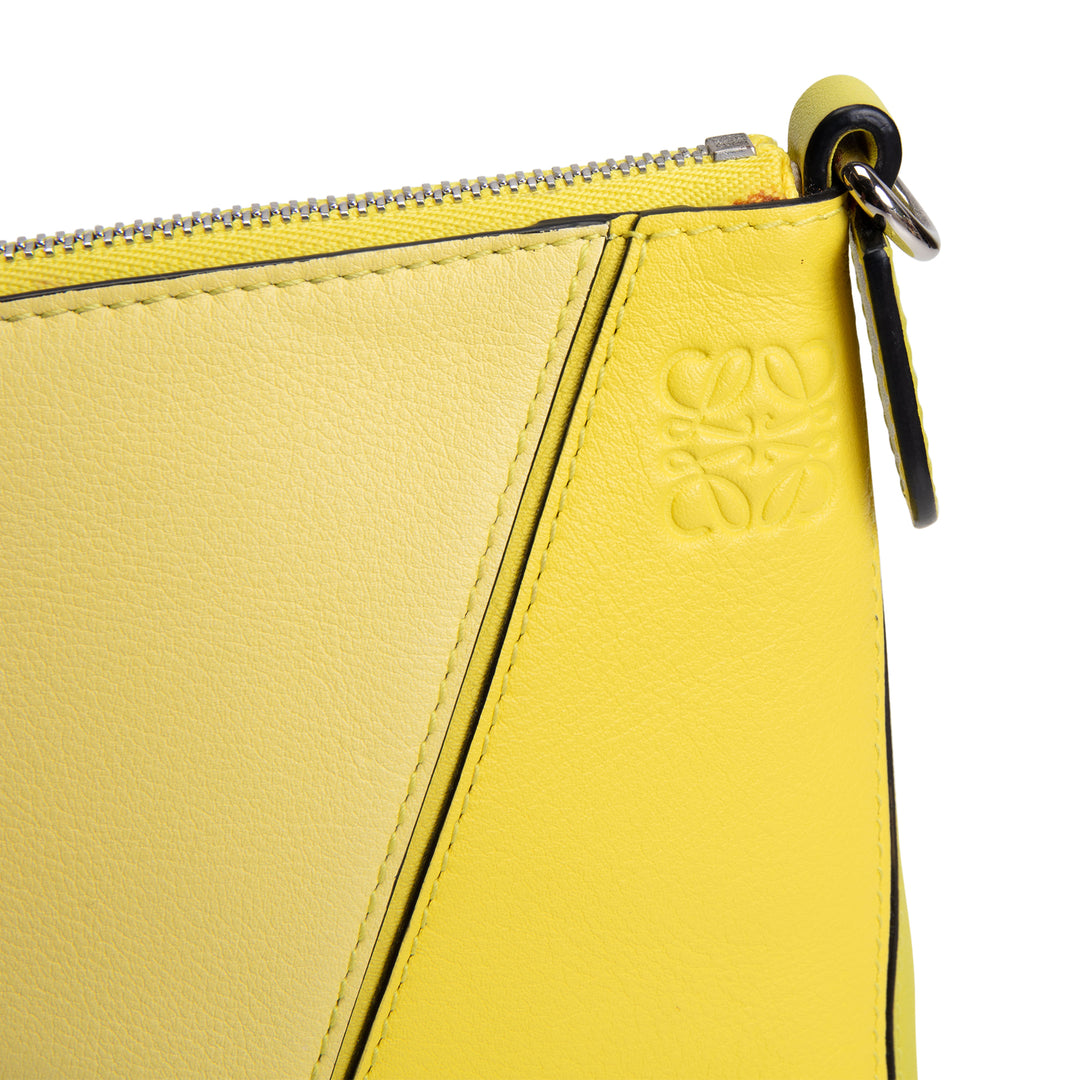 LOEWE Puzzle Pochette Crossbody Bag - Yellow
