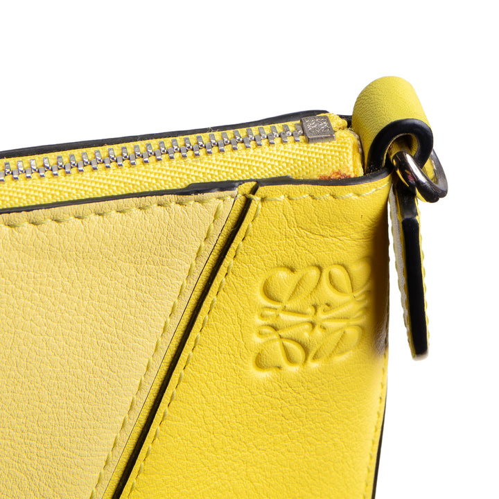 LOEWE Puzzle Pochette Crossbody Bag - Yellow