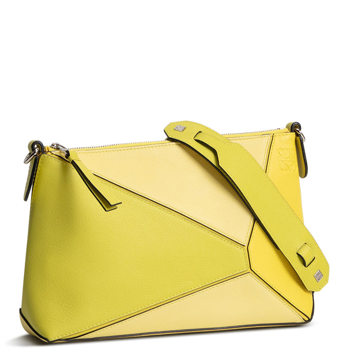 LOEWE Puzzle Pochette Crossbody Bag - Yellow