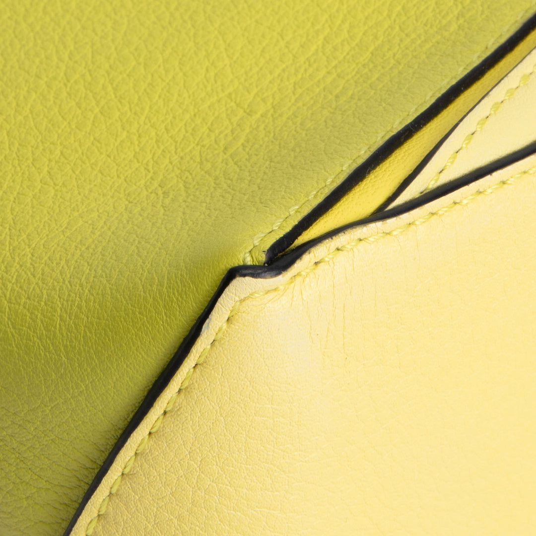 LOEWE Puzzle Pochette Crossbody Bag - Yellow