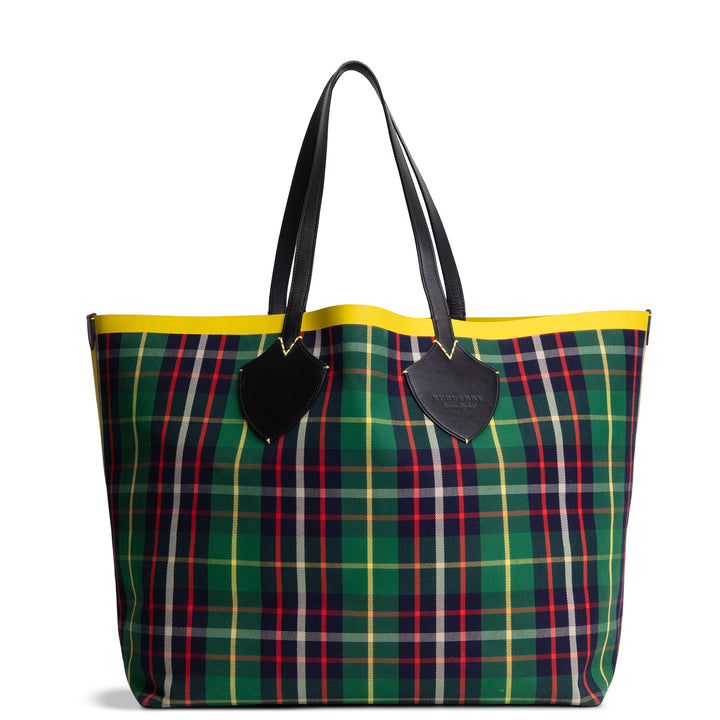 BURBERRY Reversible Giant Tote Tartan XL - Multicolor Check