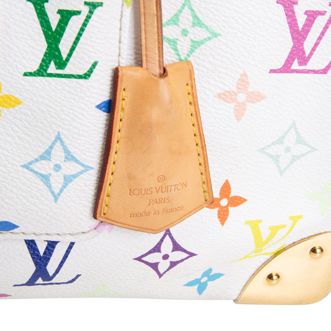 LOUIS VUITTON Multicolore Monogram x Takashi Speedy 30 - White