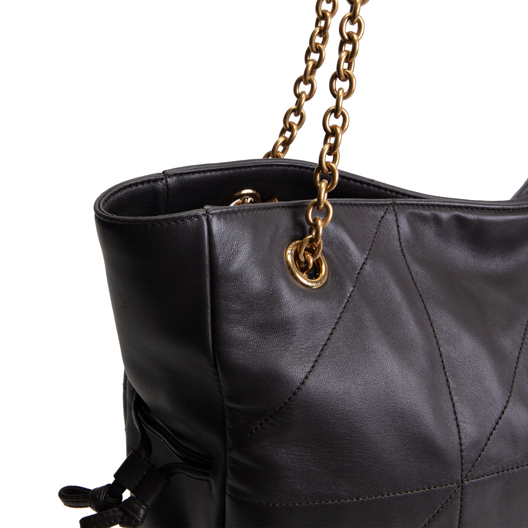 SAINT LAURENT Leather Jamie Bag w/ Pouch