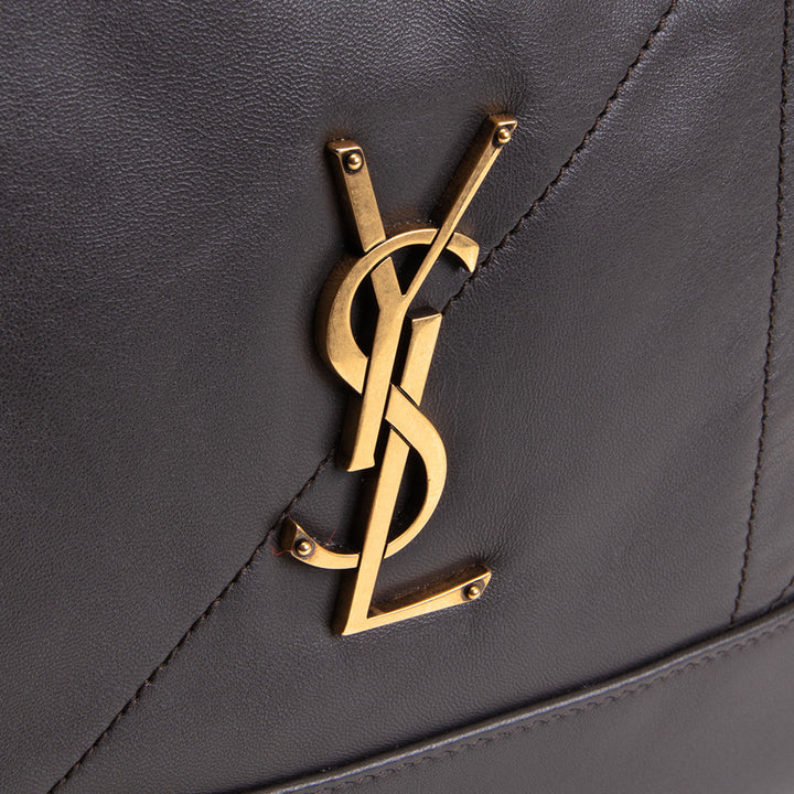 SAINT LAURENT Leather Jamie Bag w/ Pouch