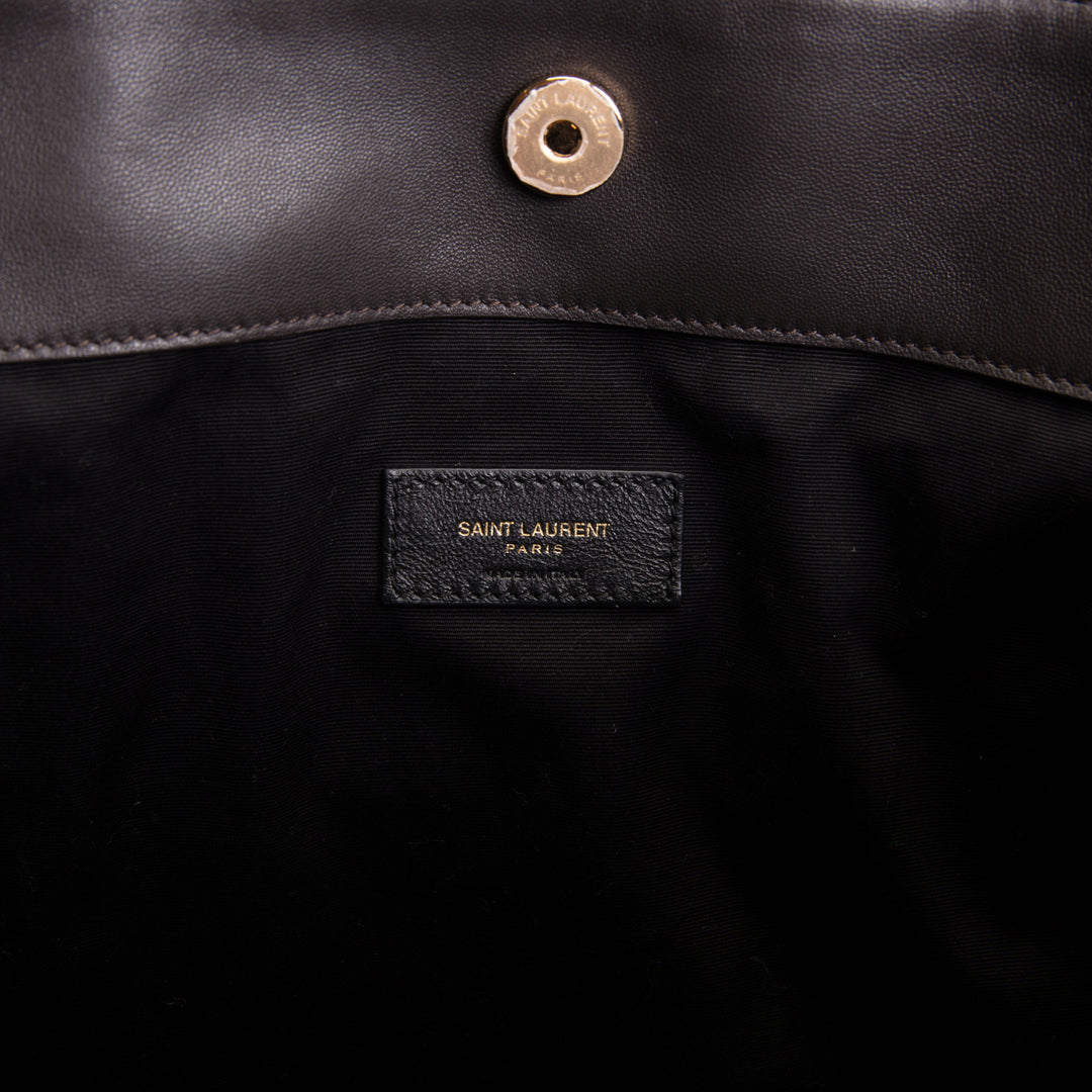 SAINT LAURENT Leather Jamie Bag w/ Pouch