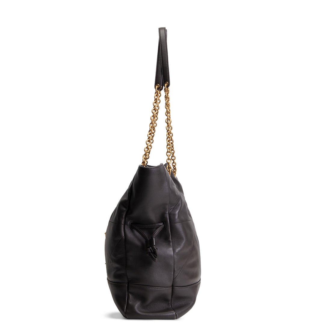 SAINT LAURENT Leather Jamie Bag w/ Pouch