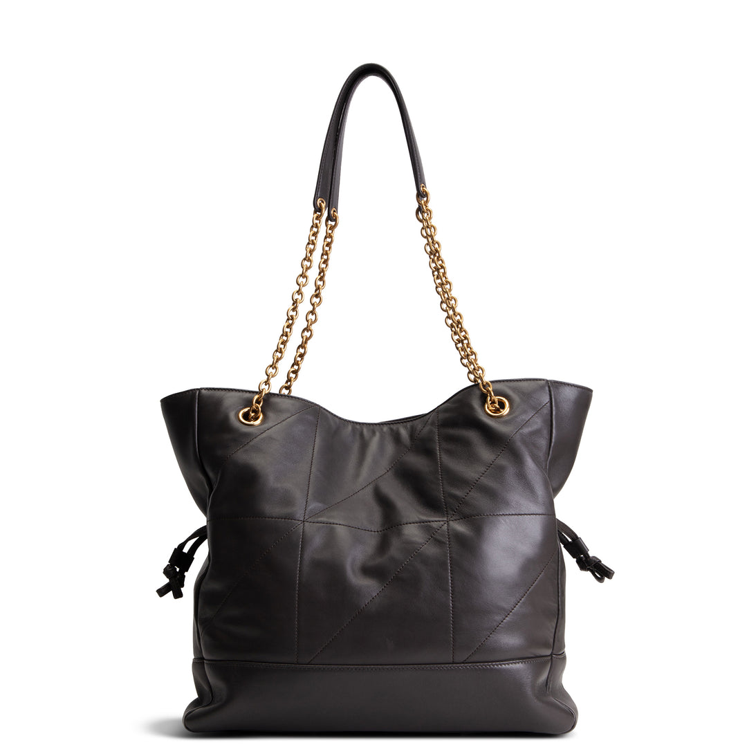 SAINT LAURENT Leather Jamie Bag w/ Pouch