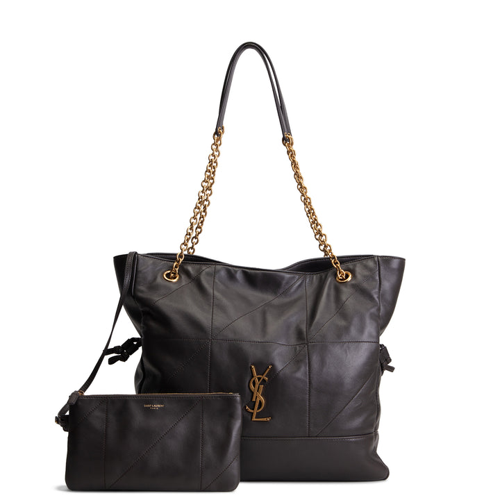 SAINT LAURENT Leather Jamie Bag w/ Pouch