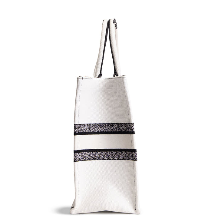 DIOR Embroidery Canvas Book Tote OUTLET FINAL SALE