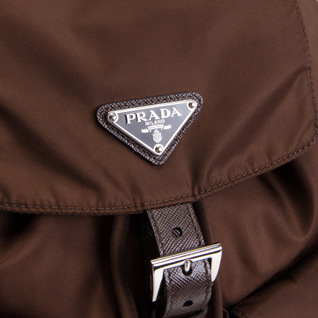 PRADA Tessuto Nylon Backpack - Sienna