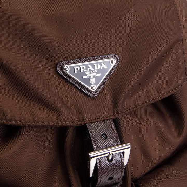PRADA Tessuto Nylon Backpack - Sienna