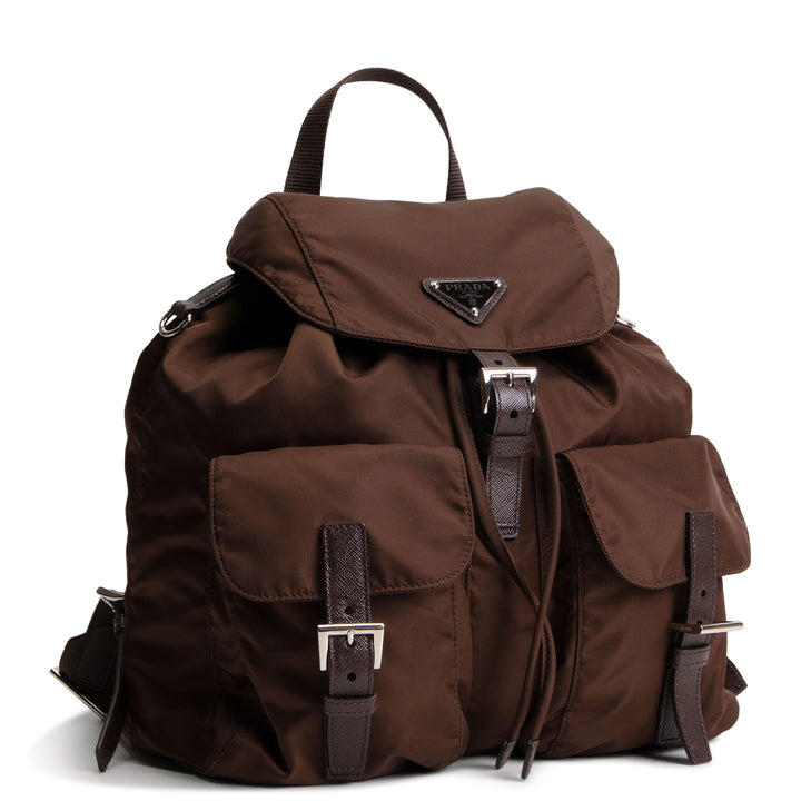 PRADA Tessuto Nylon Backpack - Sienna
