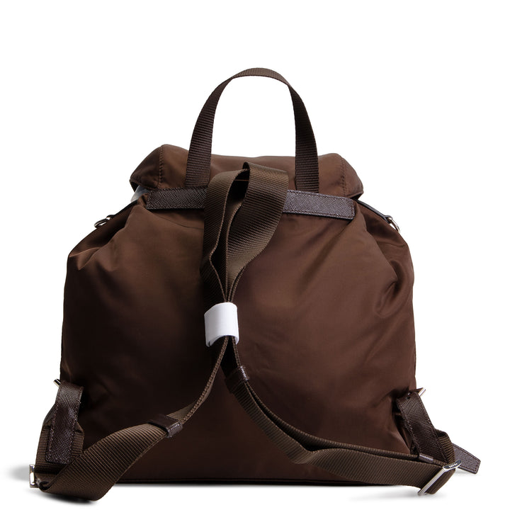 PRADA Tessuto Nylon Backpack - Sienna