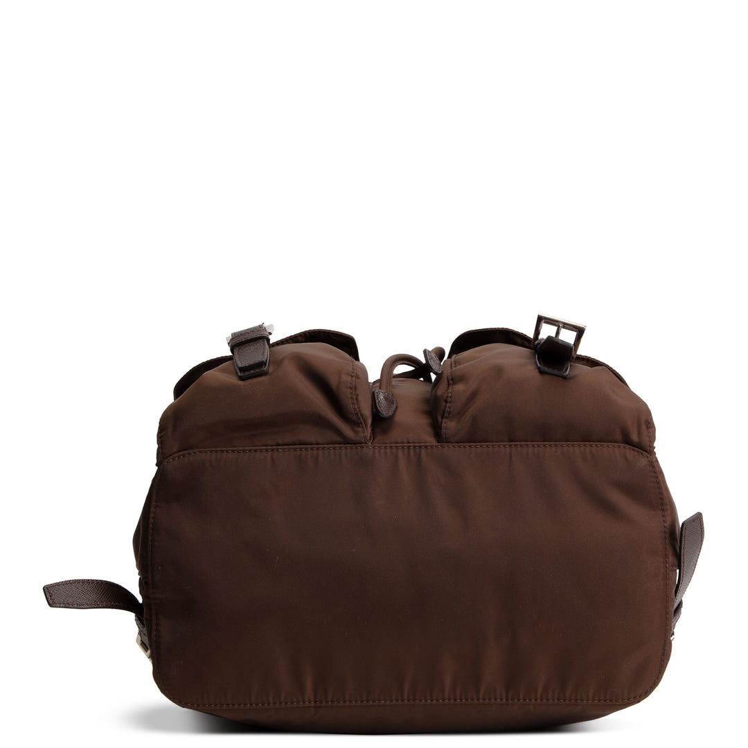 PRADA Tessuto Nylon Backpack - Sienna