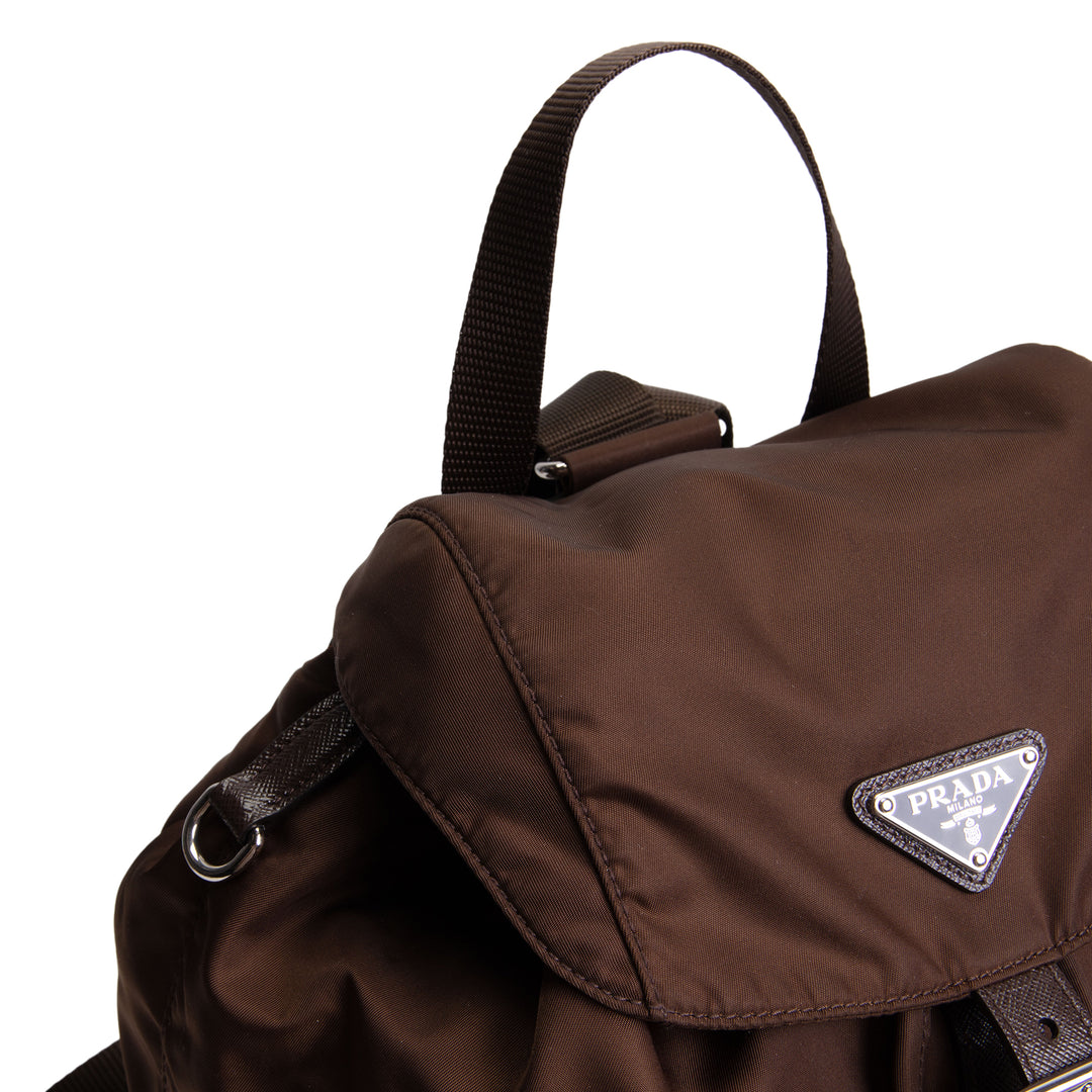 PRADA Tessuto Nylon Backpack - Sienna