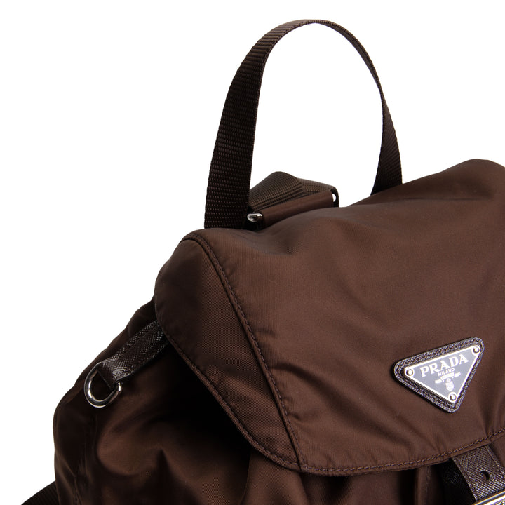 PRADA Tessuto Nylon Backpack - Sienna