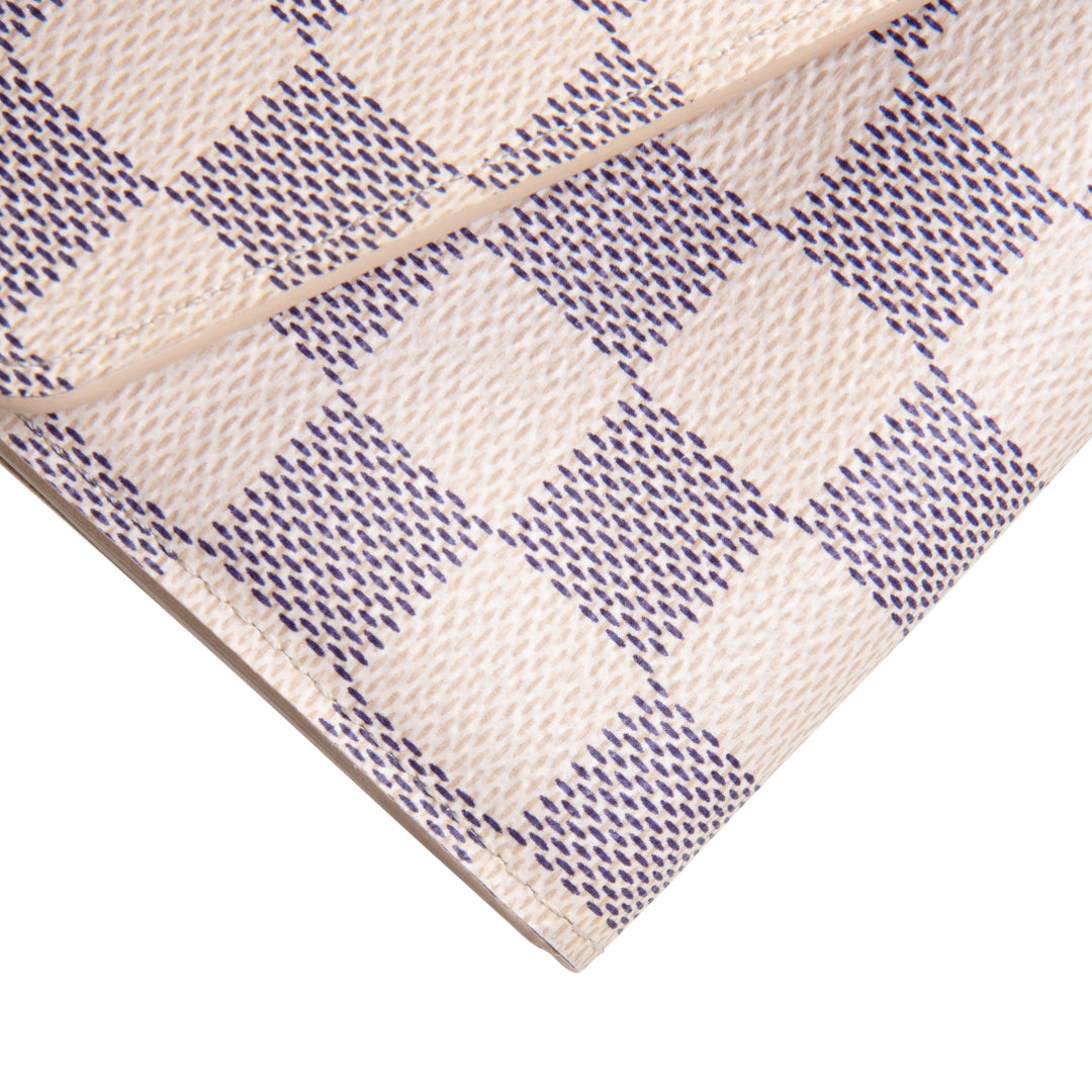 LOUIS VUITTON Damier Azur Sarah Wallet