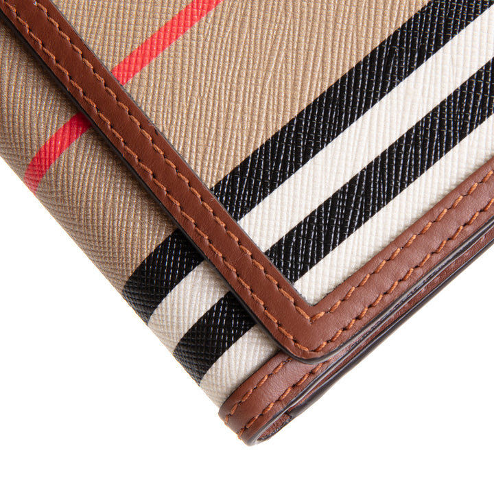 BURBERRY Nova Check Compact Wallet