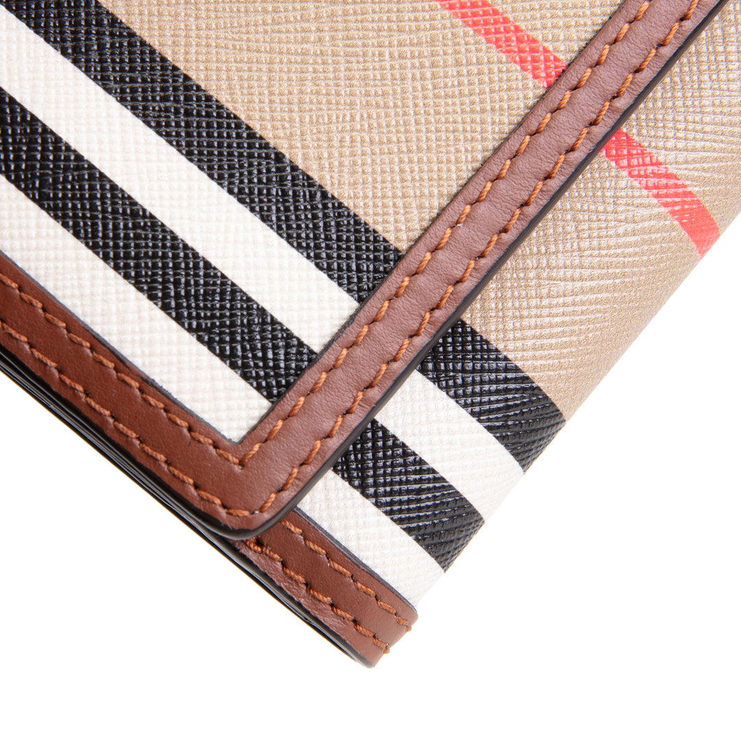 BURBERRY Nova Check Compact Wallet