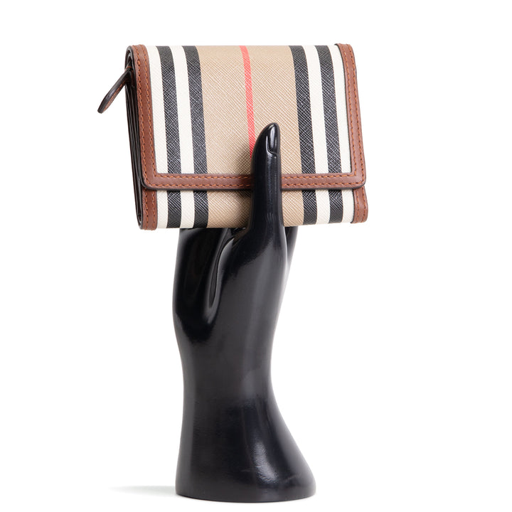 BURBERRY Nova Check Compact Wallet