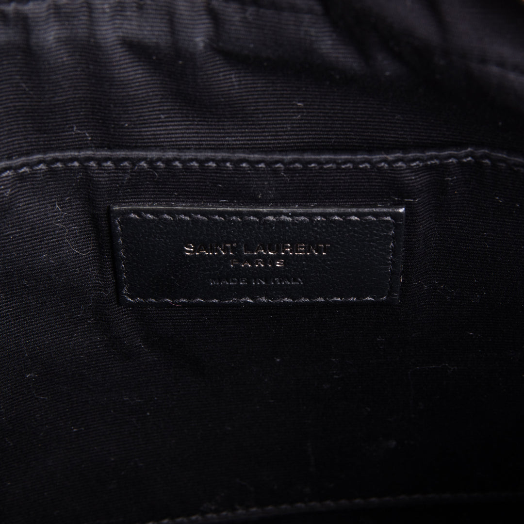 SAINT LAURENT Lou Camera Tassel Bag - Black