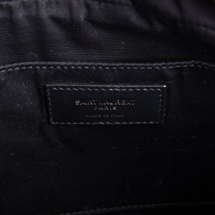 SAINT LAURENT Lou Camera Tassel Bag - Black