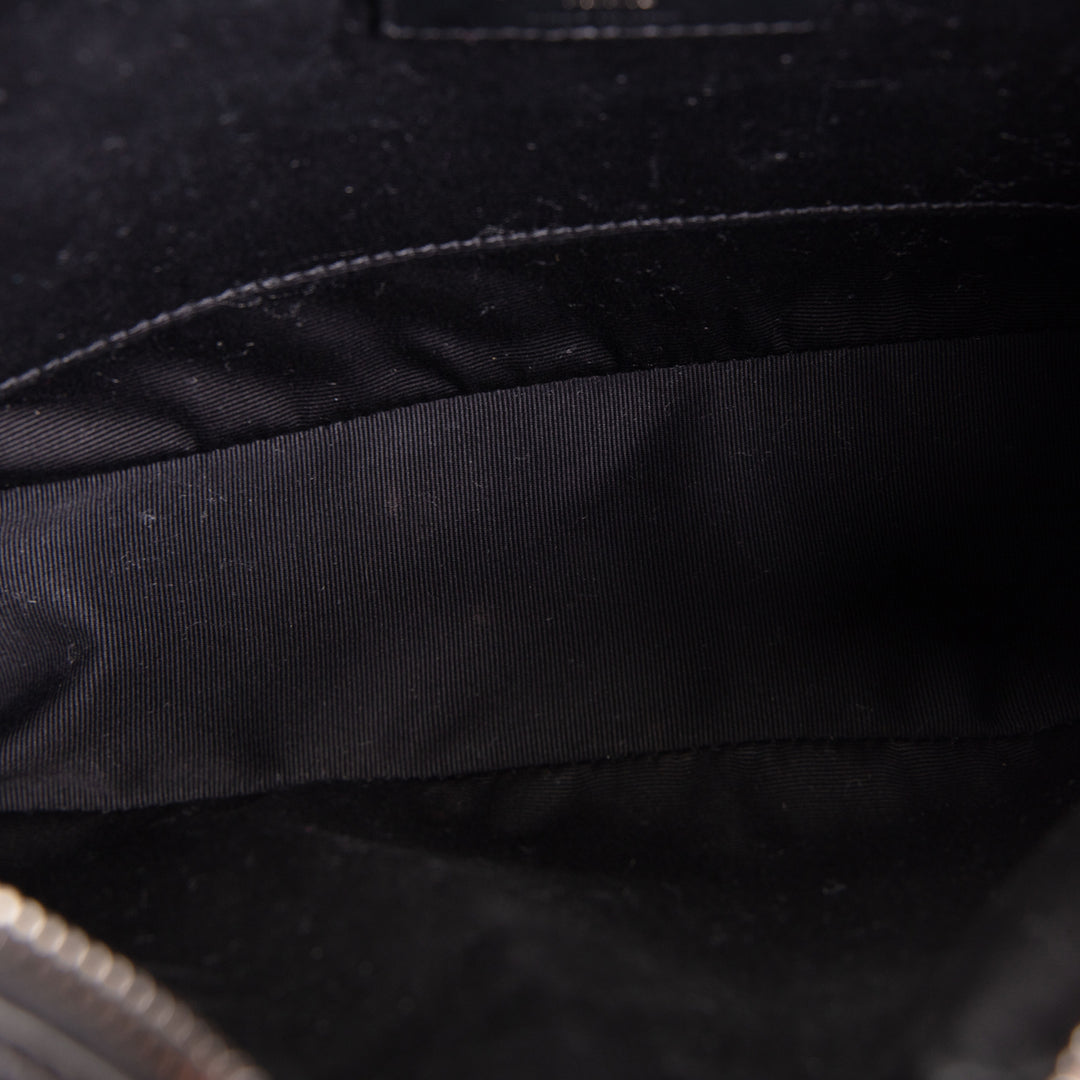 SAINT LAURENT Lou Camera Tassel Bag - Black