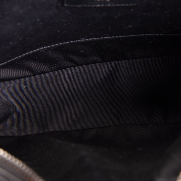 SAINT LAURENT Lou Camera Tassel Bag - Black