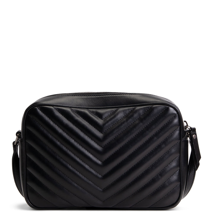 SAINT LAURENT Lou Camera Tassel Bag - Black