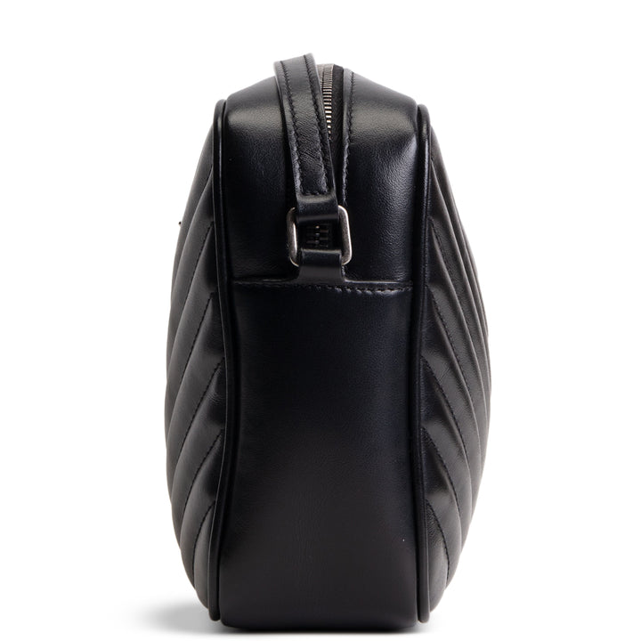 SAINT LAURENT Lou Camera Tassel Bag - Black