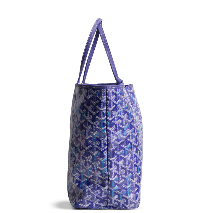 GOYARD Goyardine "Limited Edition" Saint Louis Tote - Blueberry