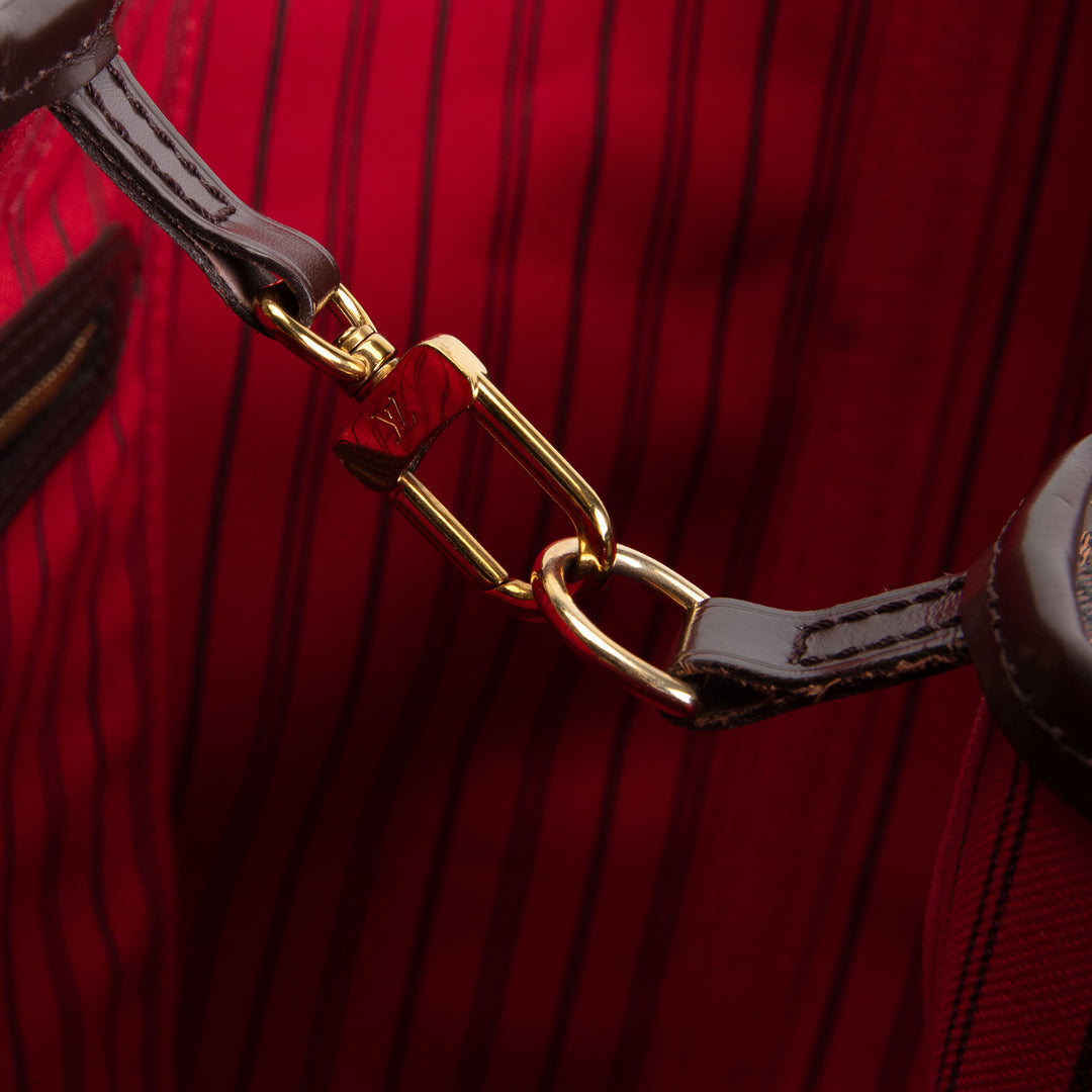 LOUIS VUITTON Neverfull GM Damier Ebene w/ Pouch