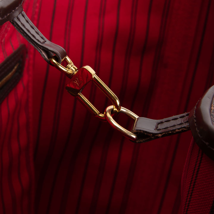 LOUIS VUITTON Neverfull GM Damier Ebene w/ Pouch
