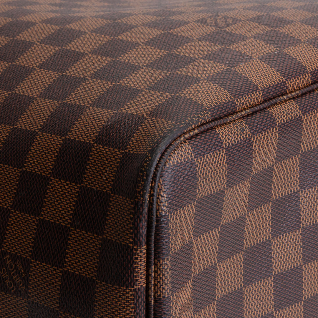 LOUIS VUITTON Neverfull GM Damier Ebene w/ Pouch