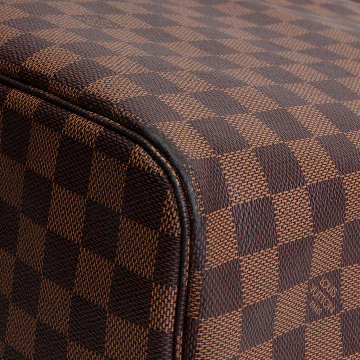 LOUIS VUITTON Neverfull GM Damier Ebene w/ Pouch