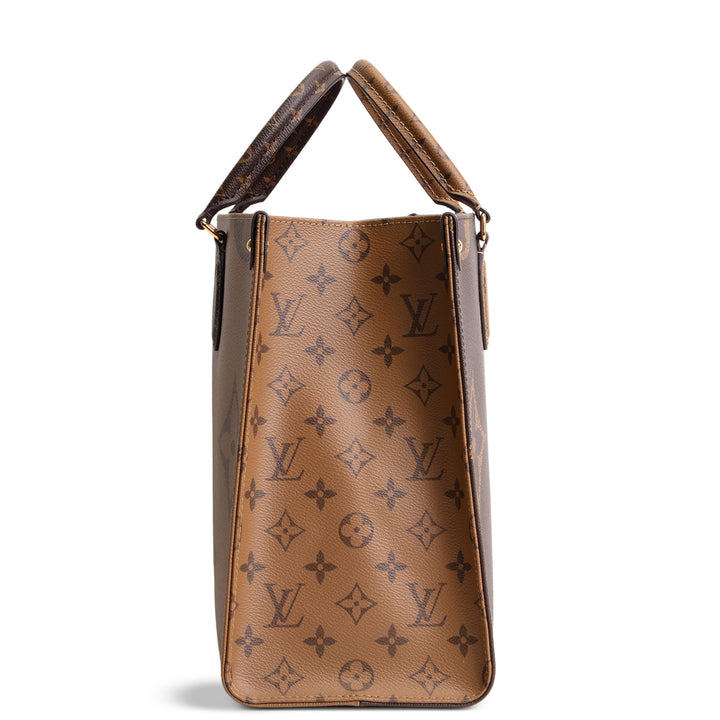 LOUIS VUITTON Monogram Reverse Onthego MM