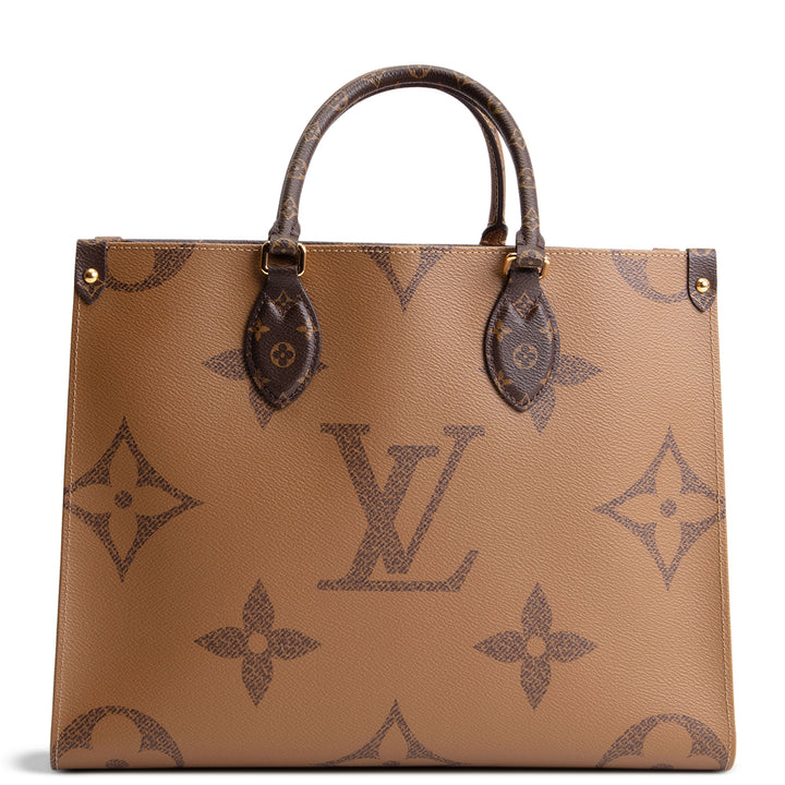 LOUIS VUITTON Monogram Reverse Onthego MM