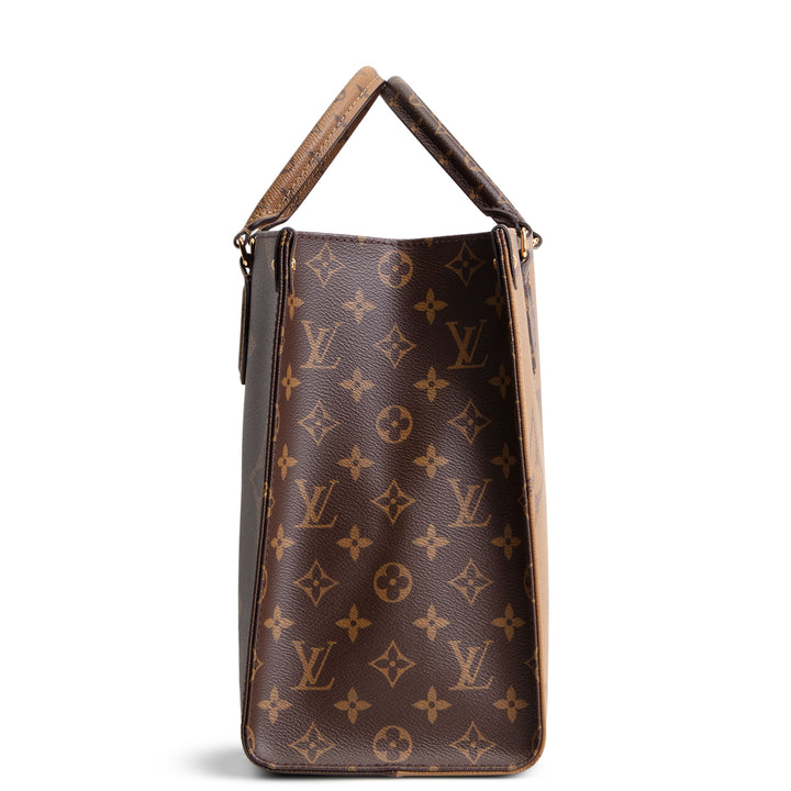 LOUIS VUITTON Monogram Reverse Onthego MM