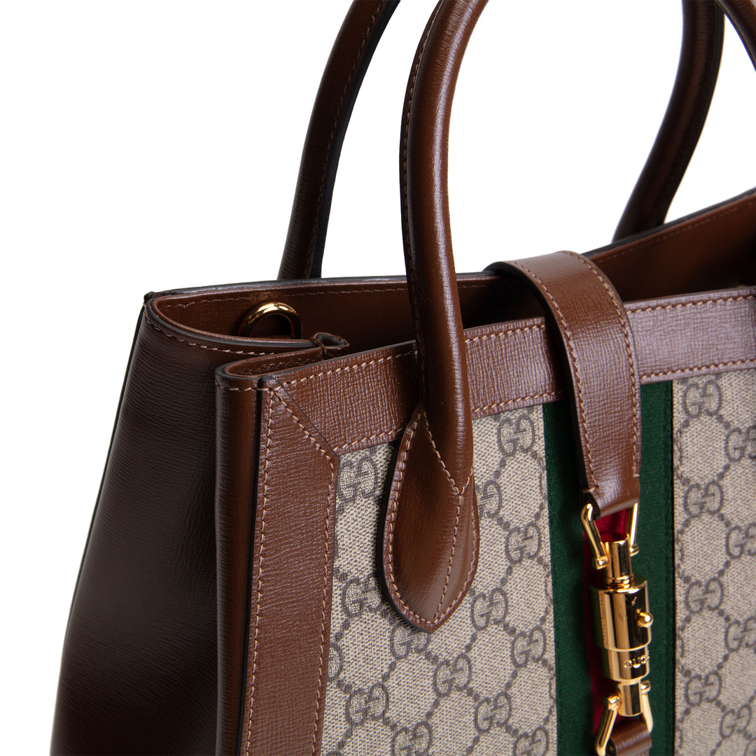 GUCCI GG Supreme Jackie 1961 Medium Tote