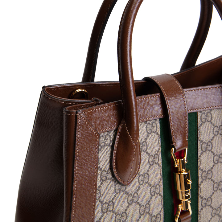 GUCCI GG Supreme Jackie 1961 Medium Tote
