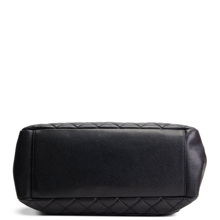 CHANEL Caviar Quilted Grand Shopping Tote - Black