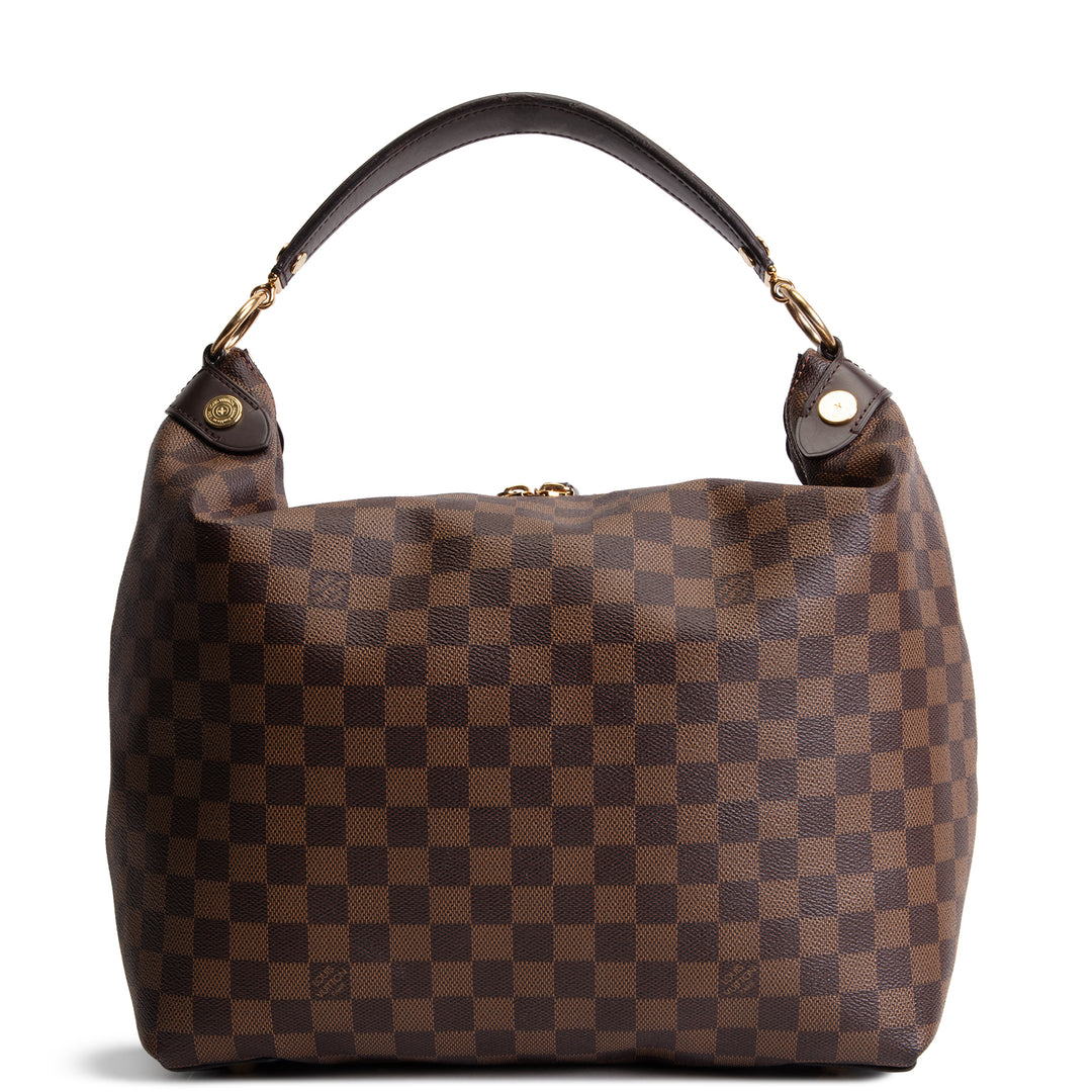 LOUIS VUITTON Damier Ebene Duomo Hobo
