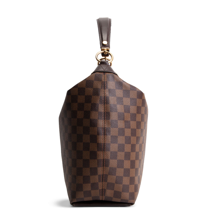 LOUIS VUITTON Damier Ebene Duomo Hobo