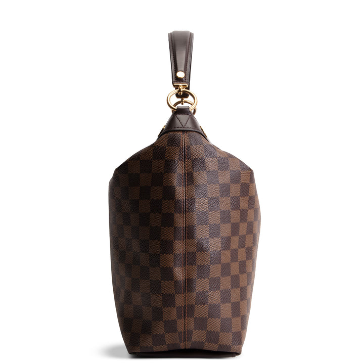 LOUIS VUITTON Damier Ebene Duomo Hobo